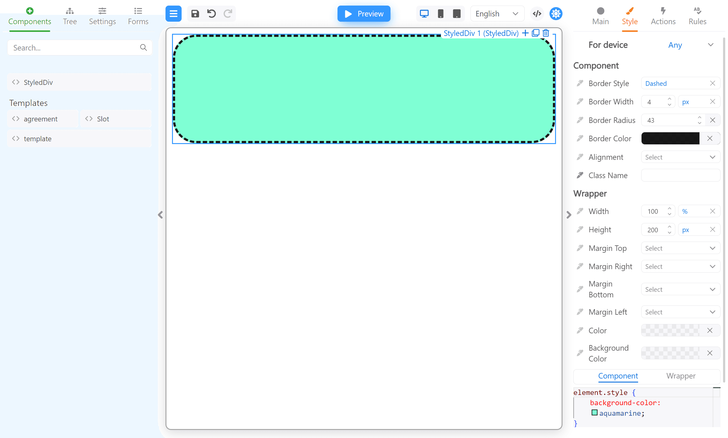 Component styling 08